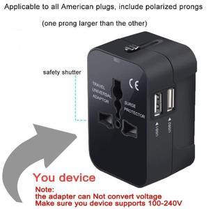 MultiFunction Charger For Overseas Travel Adapter