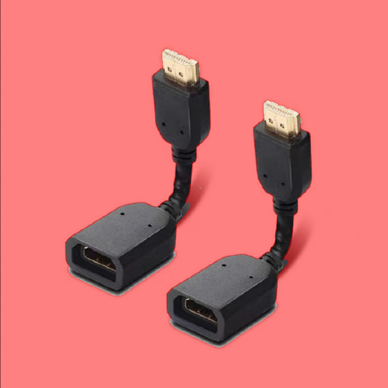 HDMI- Male To Female Extension Cable 10cm