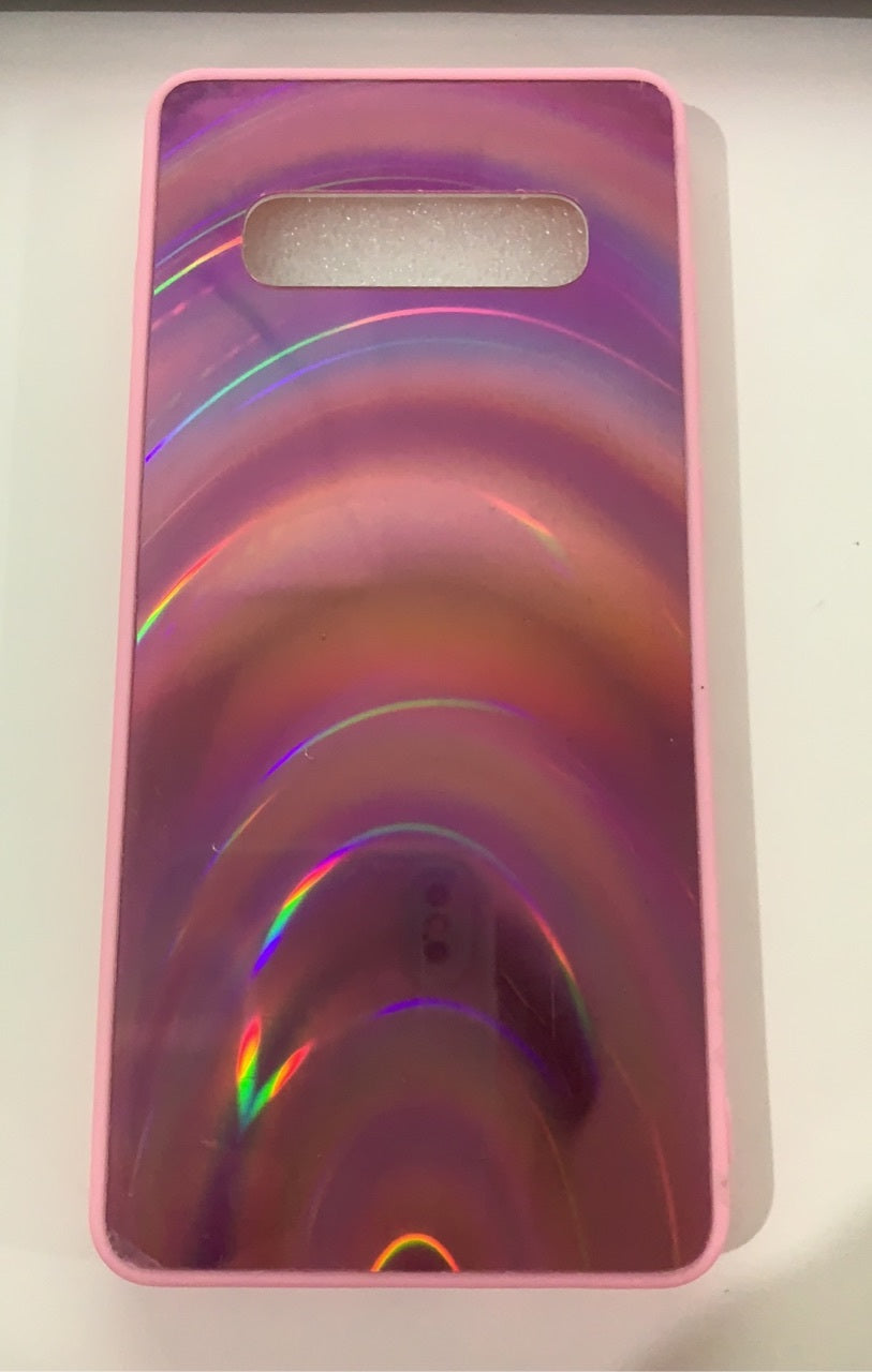 Rainbow Mirror Soft Case Glitter Cover