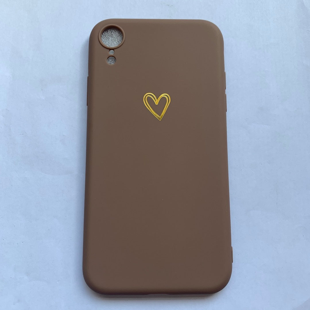 Compatible with Apple, Simple small love iPhone case