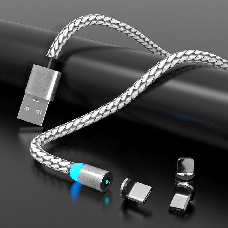 Compatible with Apple ,  Breathing Light Magnetic Mobile Phone Charging Cable