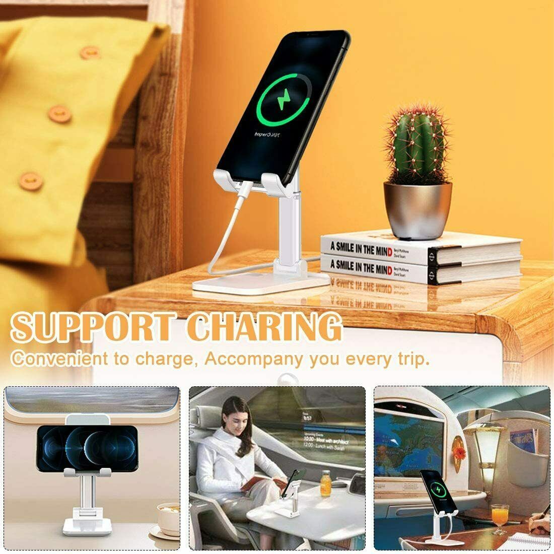 Tablet Stand Mount Mobile Phone Desktop Tablet Holder Table Cell Foldable Extend Support Desk Mobile Phone Holder Stand