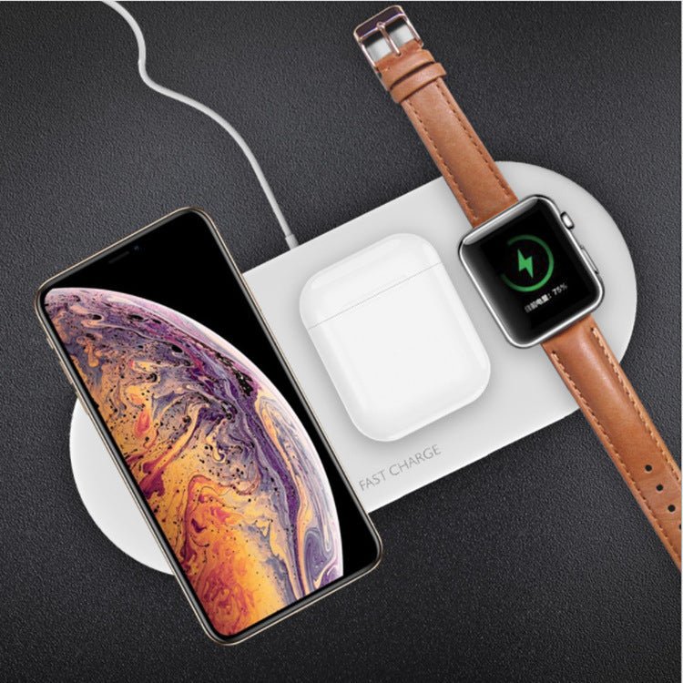 Compatible with Apple, Mobile phone desktop wireless charging three-in-one iWatch charger