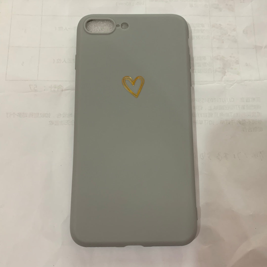 Compatible with Apple, Simple small love iPhone case