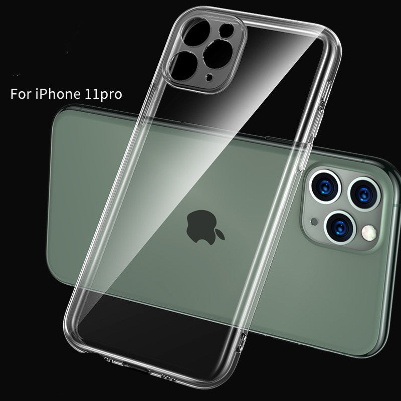 Compatible with Apple,  iPhone 12 case silicone anti drop transparent