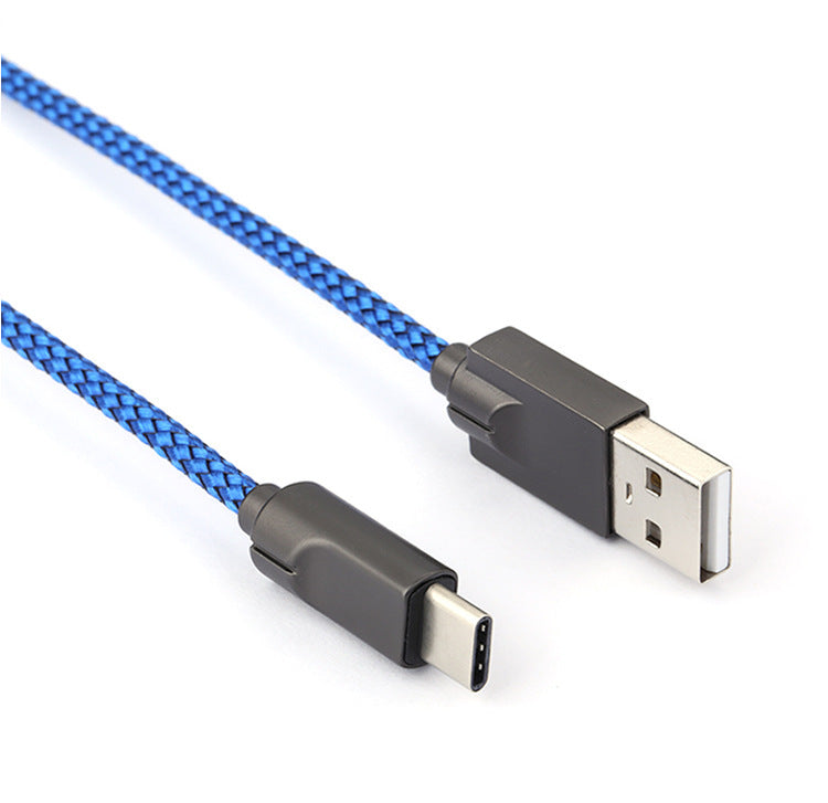 Suitable For Apple Android TYPE-C Zinc Alloy Data Cable Compatible with Apple