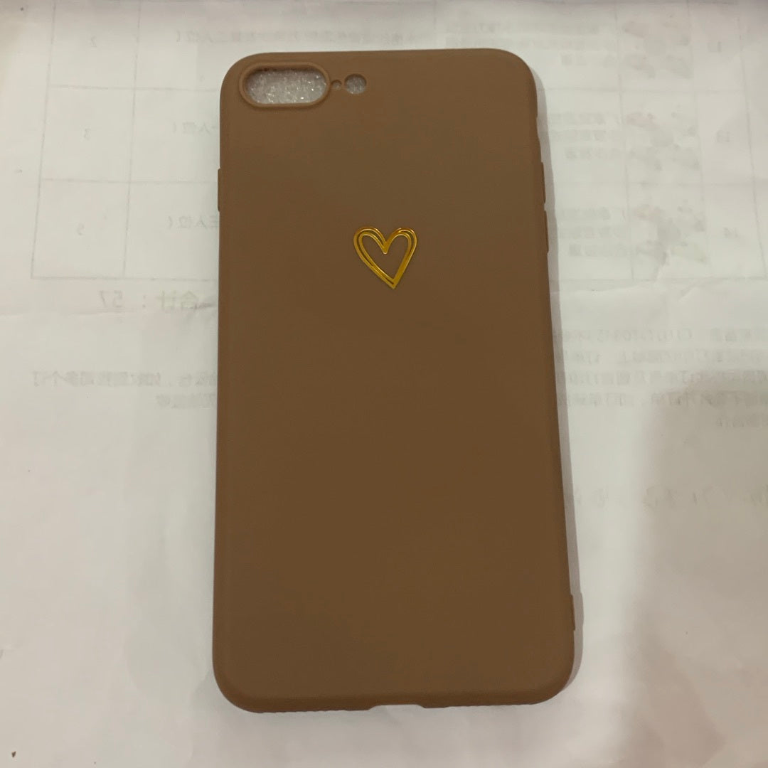 Compatible with Apple, Simple small love iPhone case