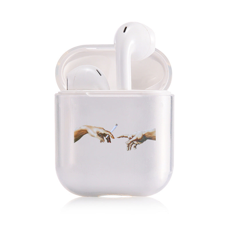 Compatible with Apple, Transparent air pods protective cover