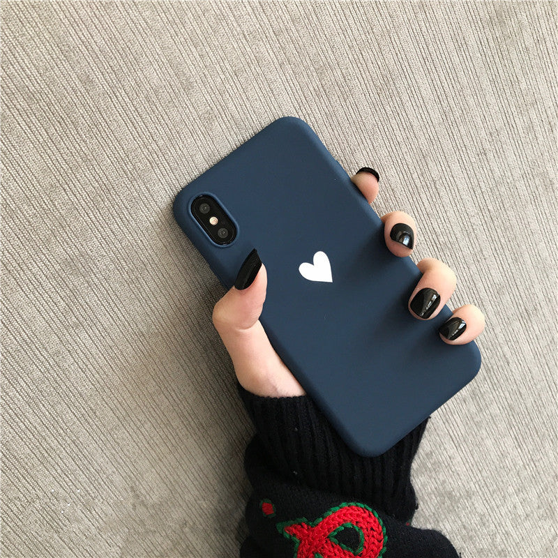 Compatible with Apple, Simple small love iPhone case