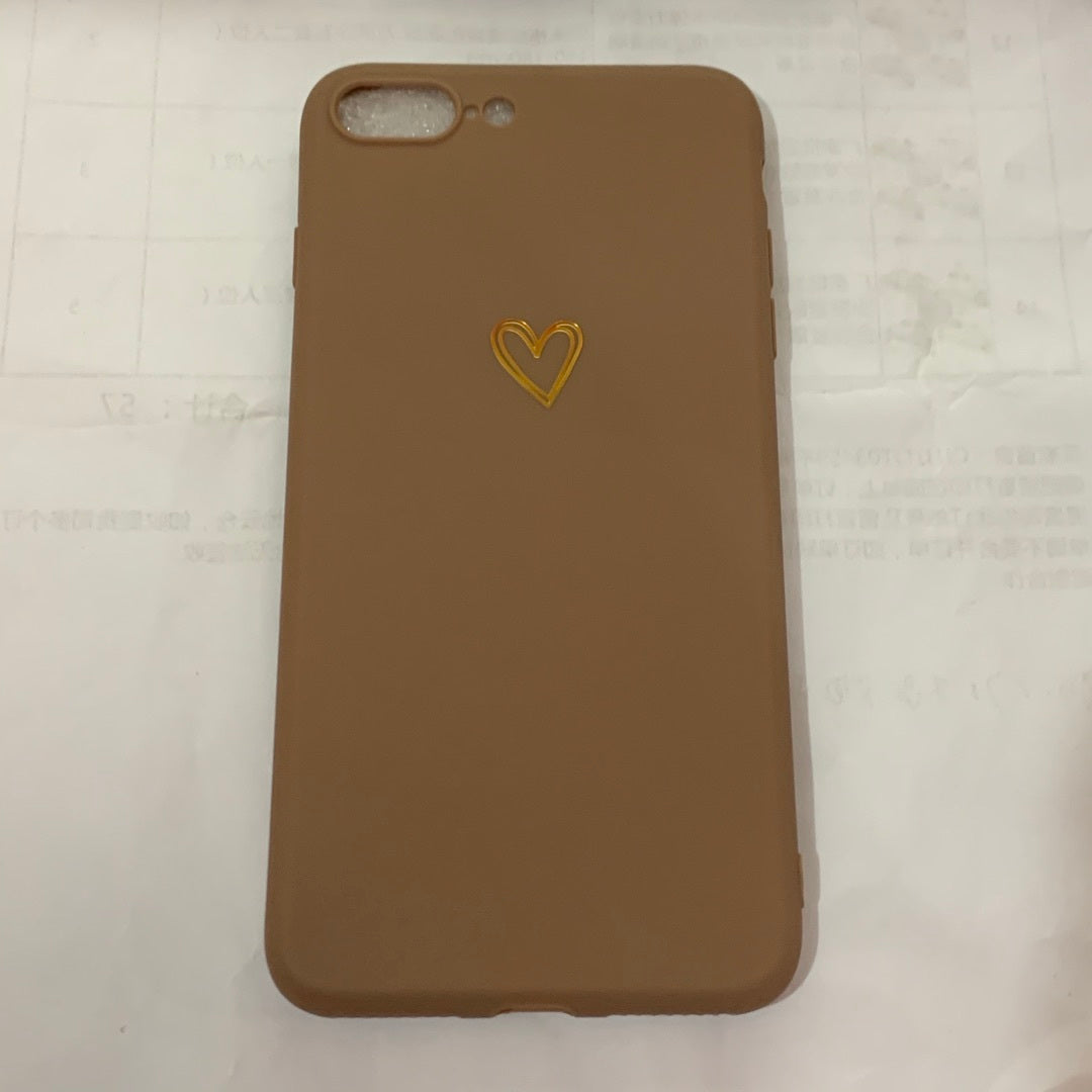 Compatible with Apple, Simple small love iPhone case