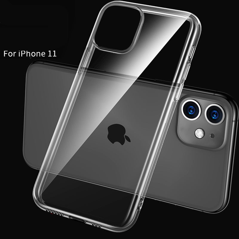 Compatible with Apple,  iPhone 12 case silicone anti drop transparent