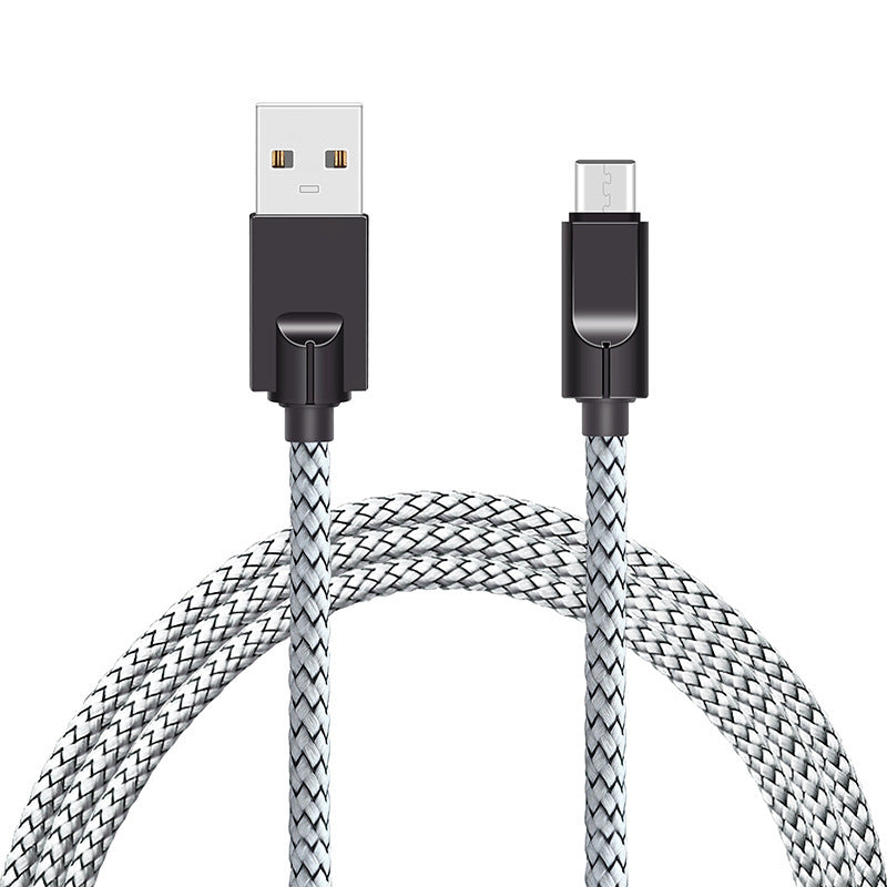 Suitable For Apple Android TYPE-C Zinc Alloy Data Cable Compatible with Apple