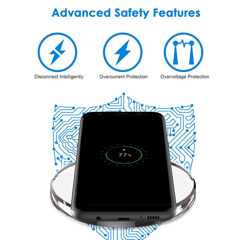 Compatible With Wireless Quick Charging Pad For  S8S8 Plus