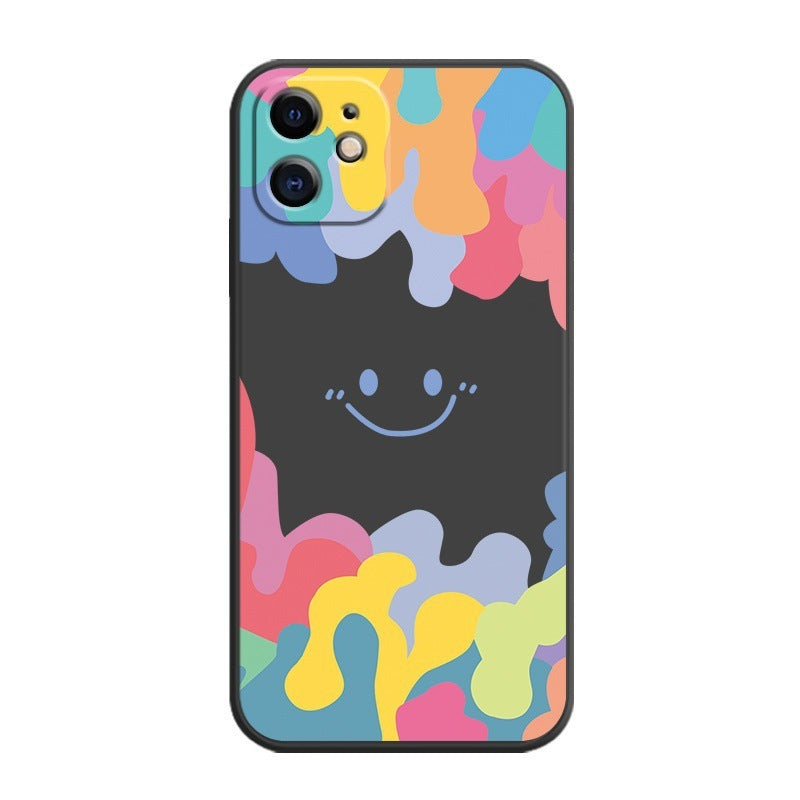 New Style Silicone Phone Case Rainbow