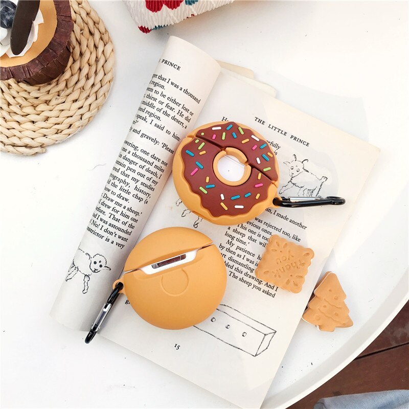 Compatible with Apple, Donuts  Case  Air pods Pro Silicon