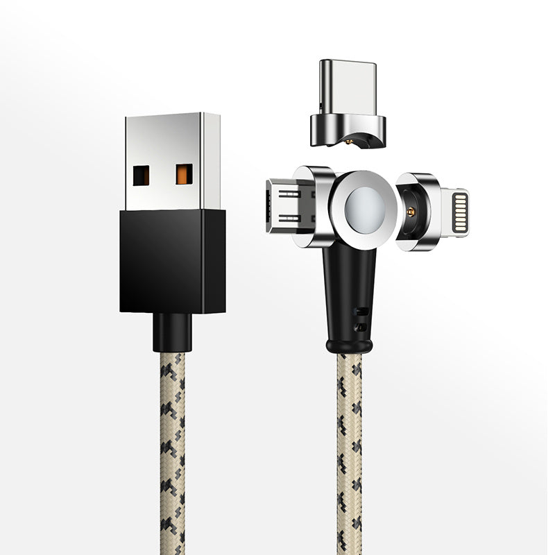 Three in One  Magnetic Charging Cable