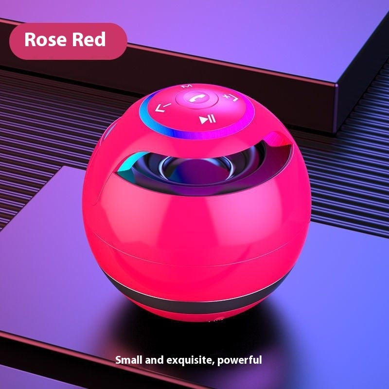 Colorful Light Bluetooth Audio Super Dynamic Bass Boost Portable Small Speaker Mini High Sound Quality Large Volume