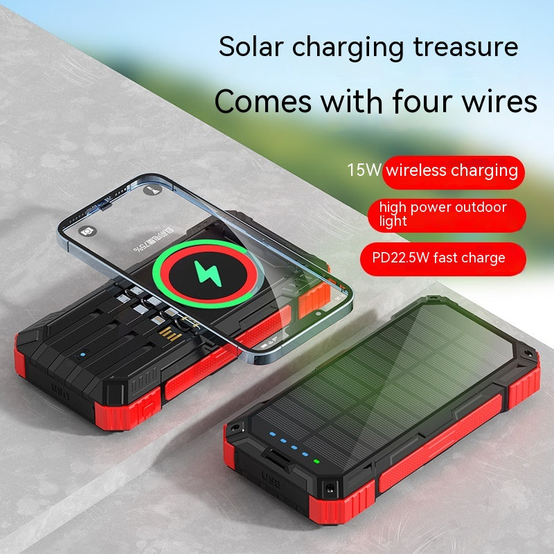 Solar Mobile charging unit (4 in 1)