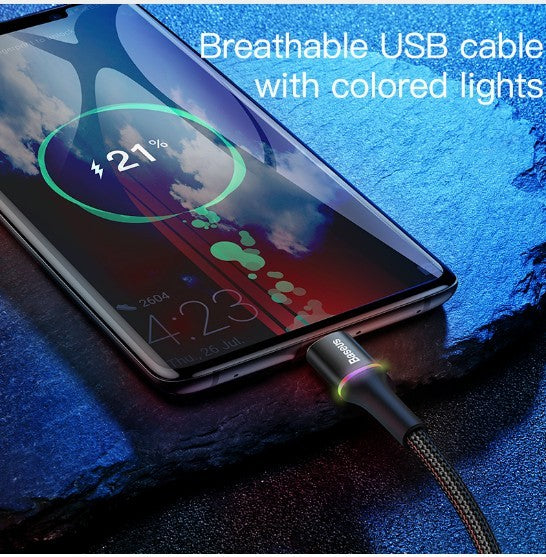 USB Type C Cable ForS10 s9 mi9 Fast Charging