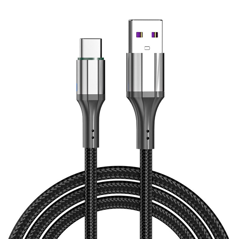 Weaving Type-C Data Cable For Fast Charging Of Mobile Phones