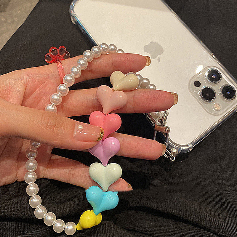 Chain Love Handheld Phone Case Protective Case