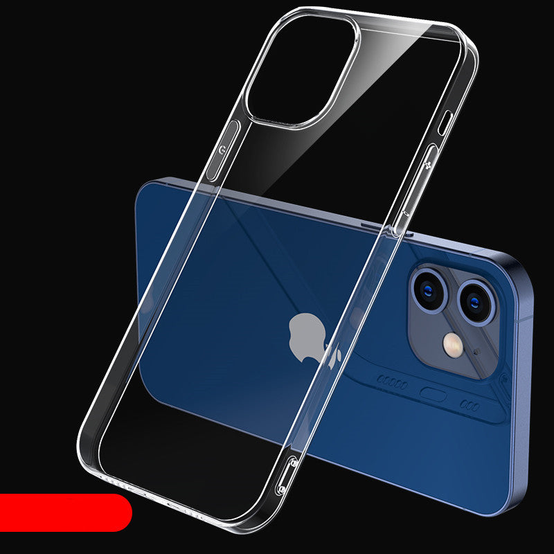 Compatible with Apple,  iPhone 12 case silicone anti drop transparent