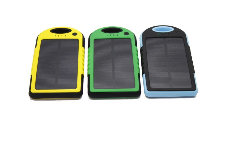 5000mA Portable solar power bank