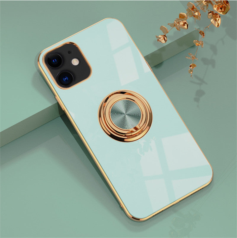 Compatible with Apple, Original Silicone Cover For iPhone 12 12 Pro   mini 11 Pro Max luxury Plating Phone Case for iphone11 Max