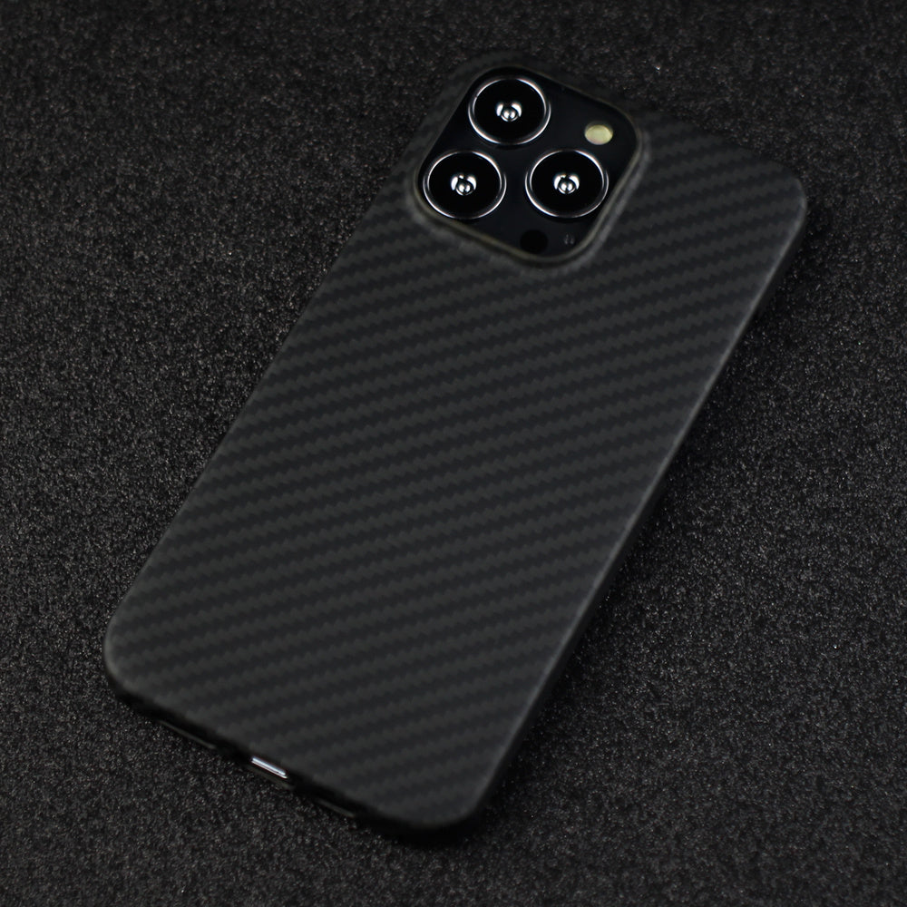 Real Carbon Kevlar Fiber Protective Mobile Phone Case