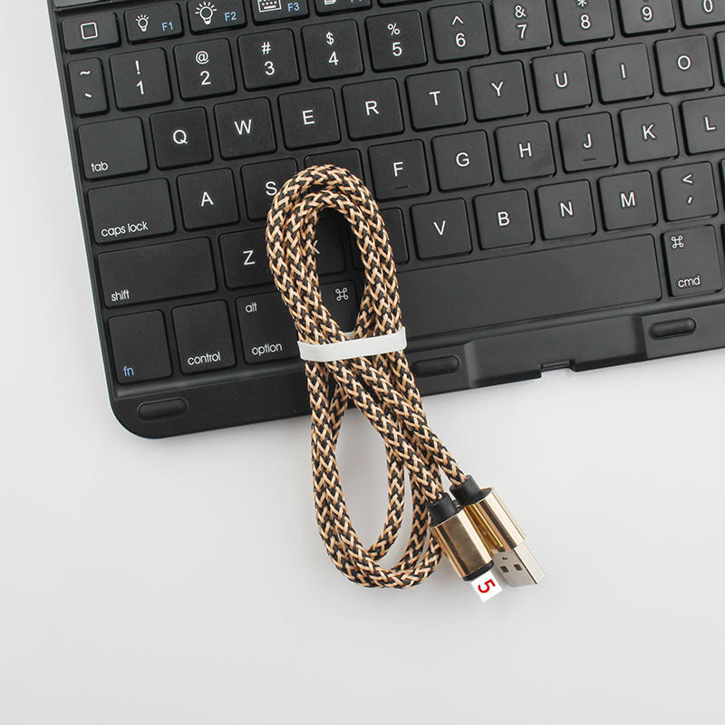 Hemp Rope Braided Mobile Phone Fast Charging Cable