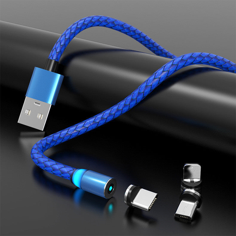 Compatible with Apple ,  Breathing Light Magnetic Mobile Phone Charging Cable