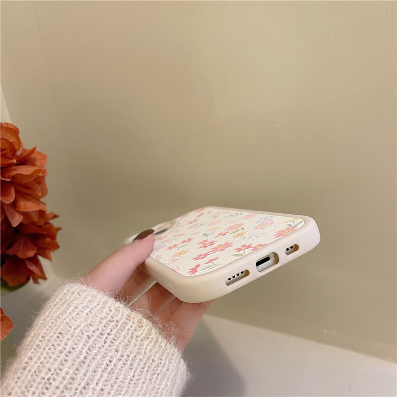 Cute Little Floral Silicone Phone Case