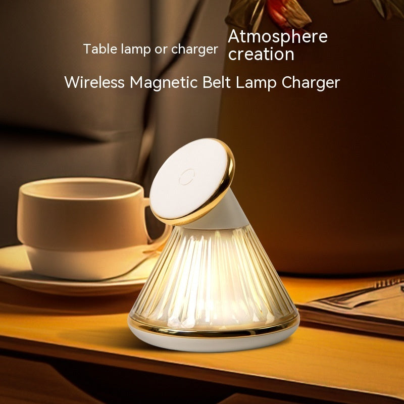 Night Table Lamp 15W Wireless Charger Magnetic Fast