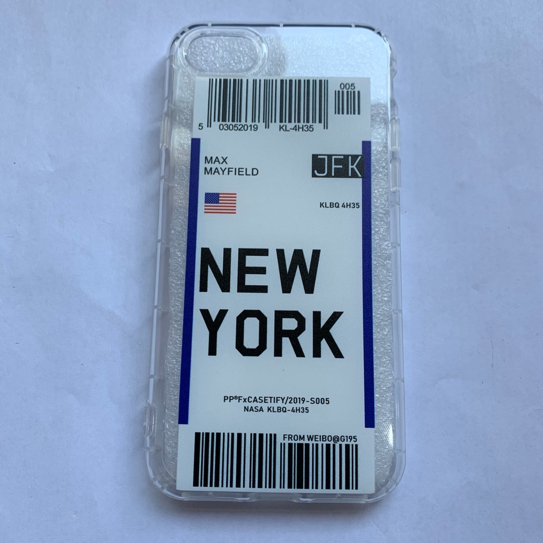 Ticket phone case