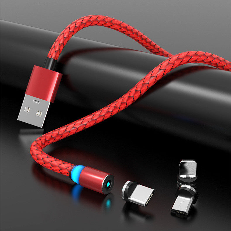 Compatible with Apple ,  Breathing Light Magnetic Mobile Phone Charging Cable