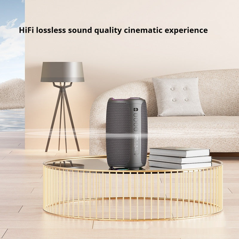 Portable Bluetooth Speaker Home Microphone Wireless Karaoke Speaker