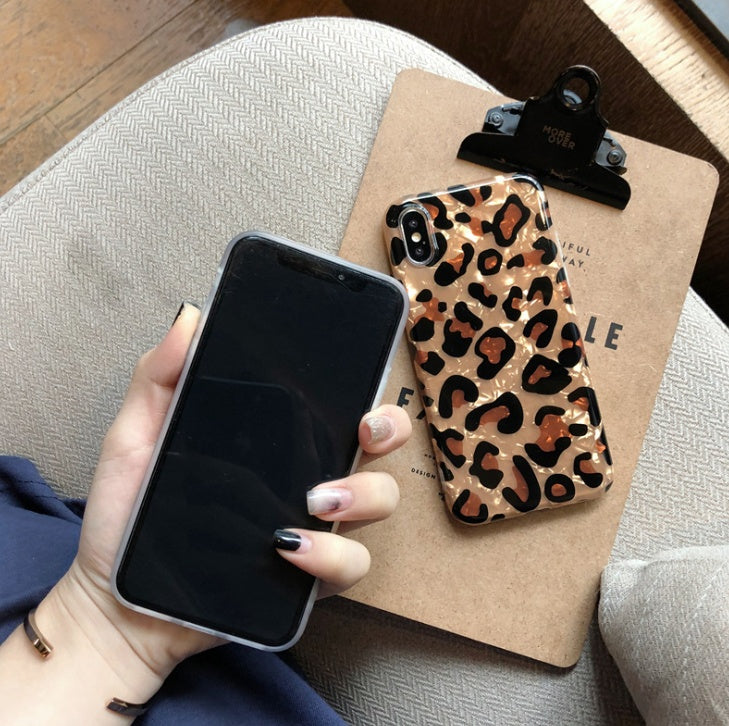 Compatible With Leopard Print Phone Case For Colorful Silicon Cover For TPU Cases