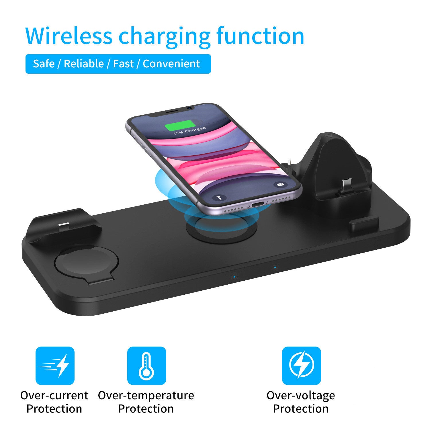 Multifunctional wireless charger Compatible with Apple