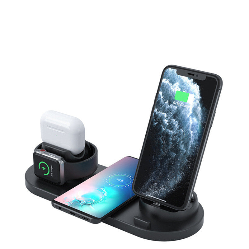 Multifunctional 6-in-1 Wireless Charging Mobile Phone Holder