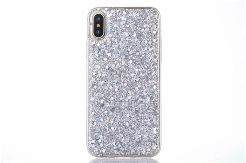 Pearl glitter phone case