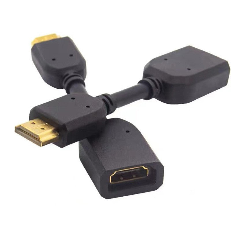 HDMI- Male To Female Extension Cable 10cm