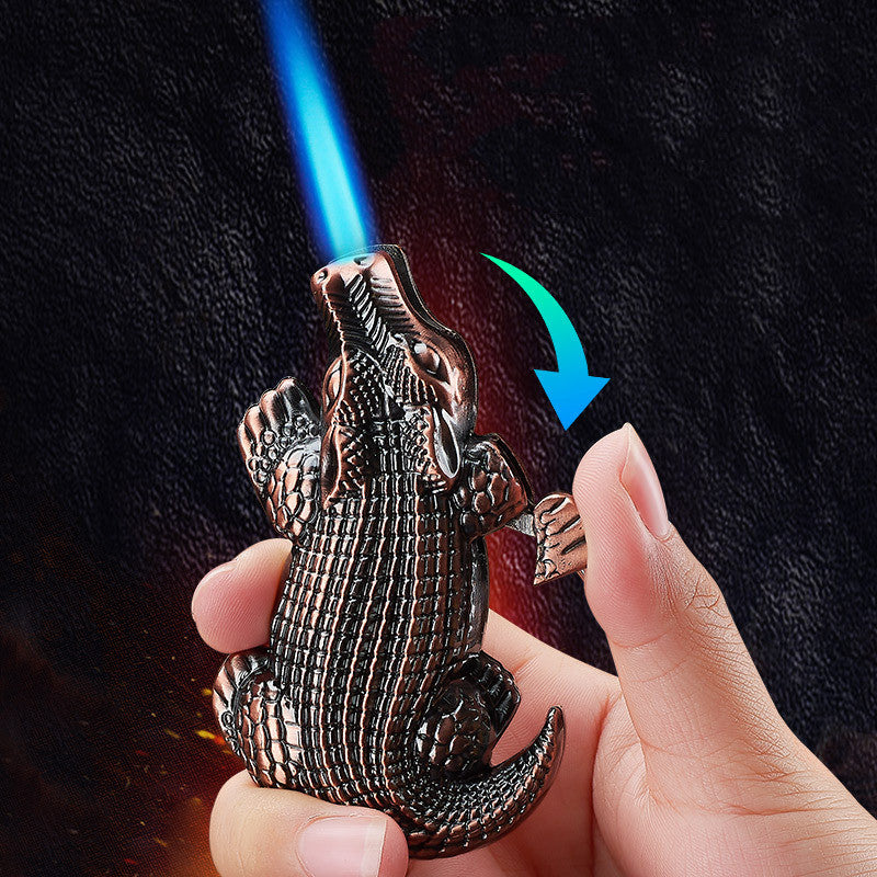 Crocodile Shaped Windproof  -Metal Lighter