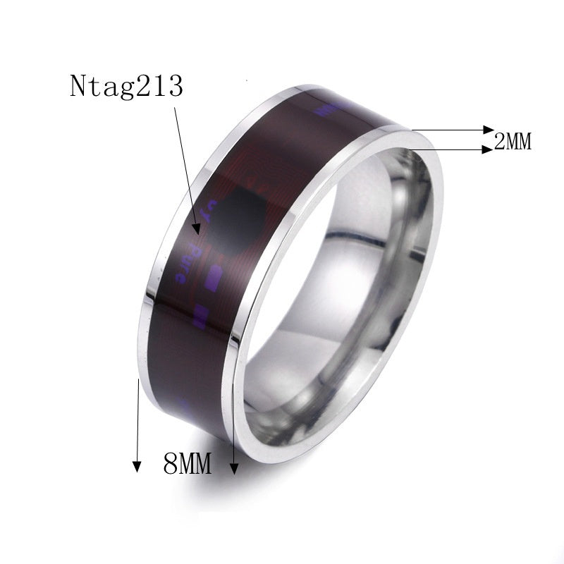 NFC Smart Ring Mobile Phone Accessories