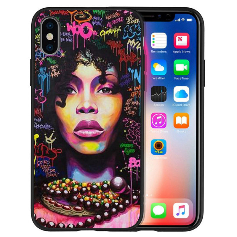 Fashion girl phone case