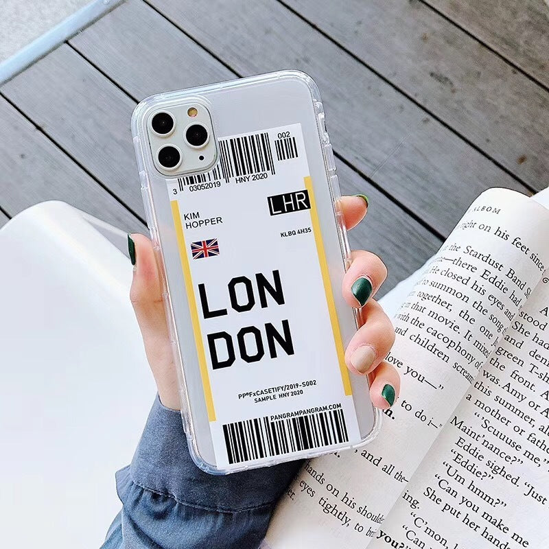 Ticket phone case