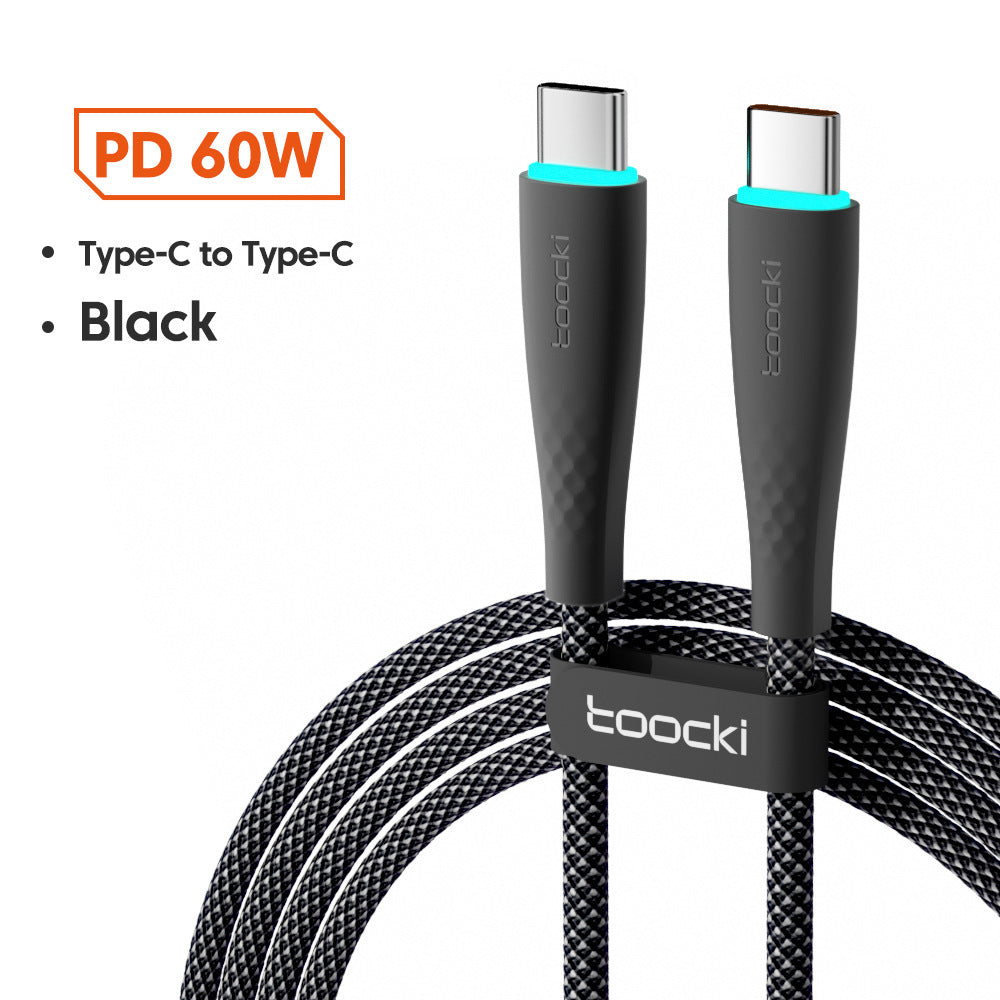 USB Type C To USB C Cable 100W 66W Fast Charging