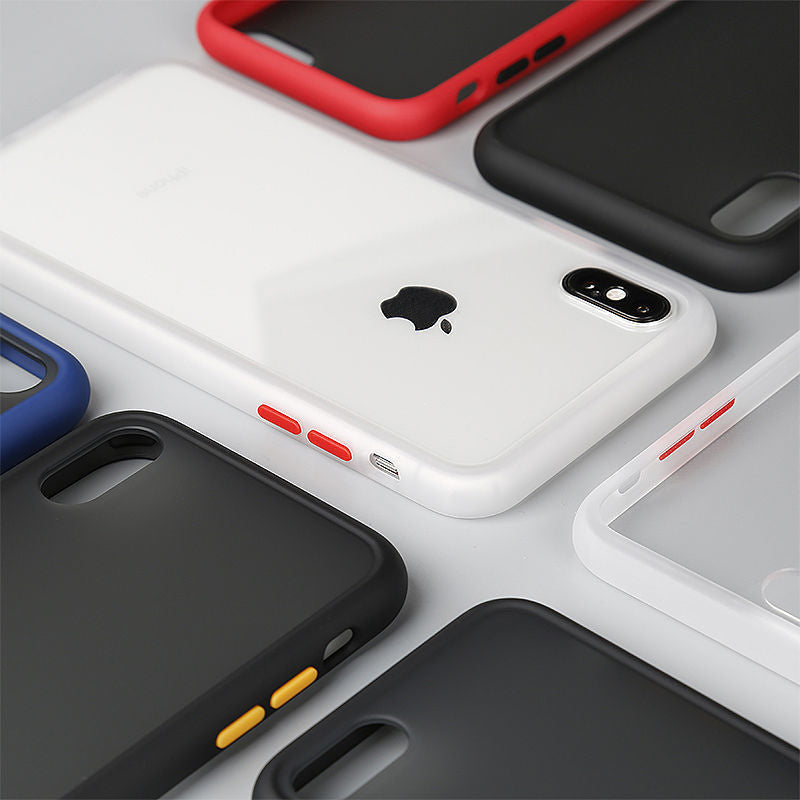 Compatible with Apple, iPhone Case with transparent color contrast