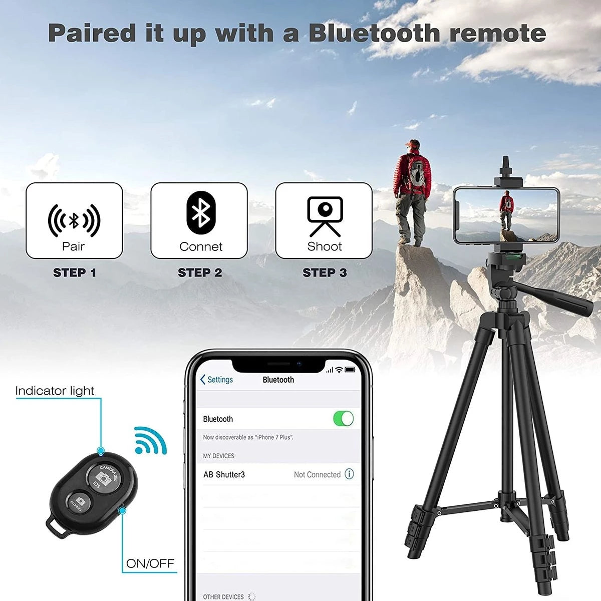 Tripod- Multi Functional Tripod For Mobile Live Broadcast