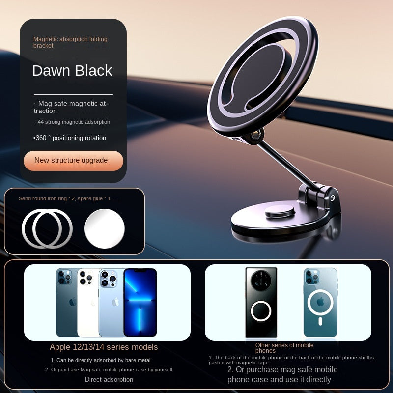 Magnetic Phone Holder For Car, Hands-Free Car Holder Mount Dash Fit For 4 13 12 Pro Max Plus Mini MagSafe Case