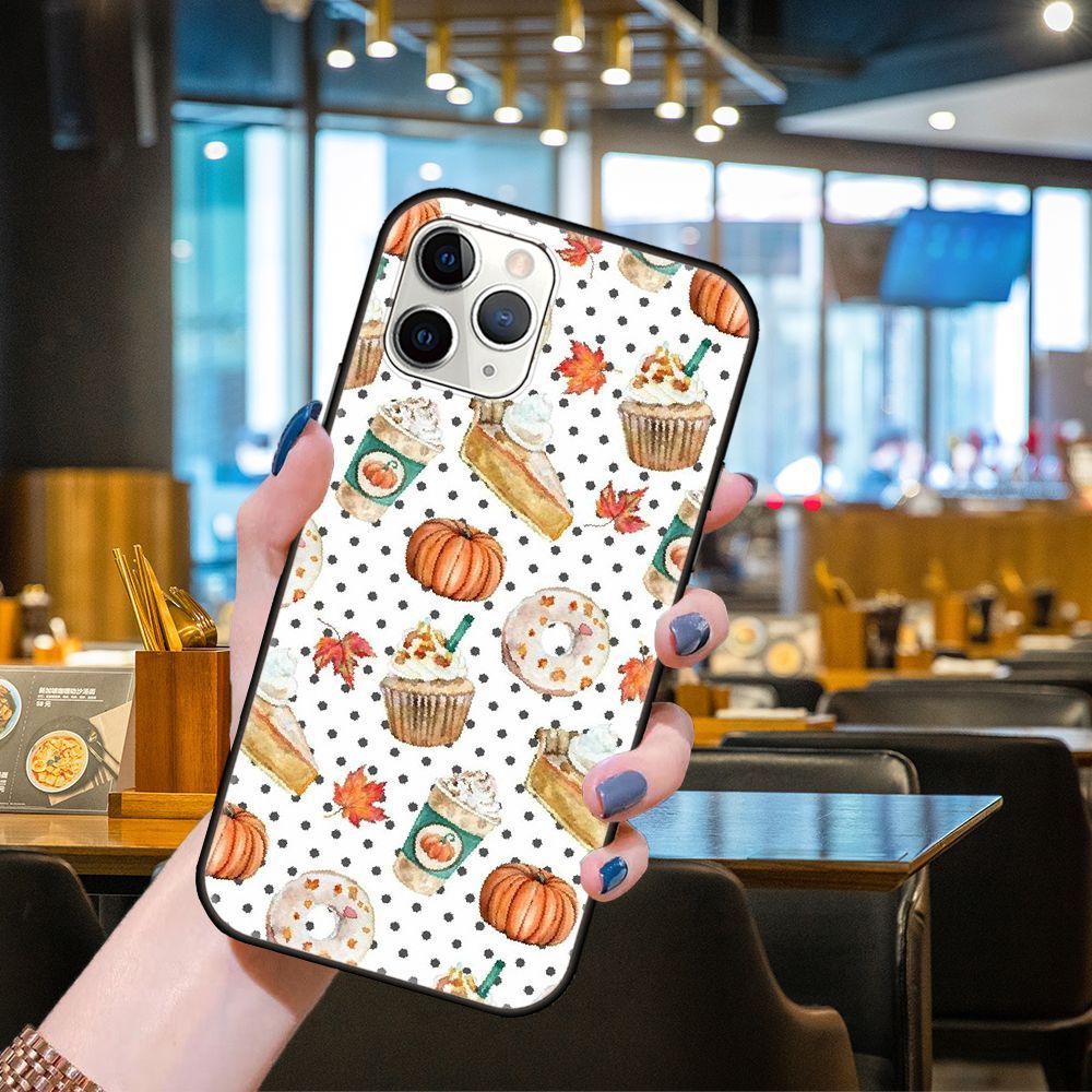 Halloween Jack O Lantern Cat Phone Case